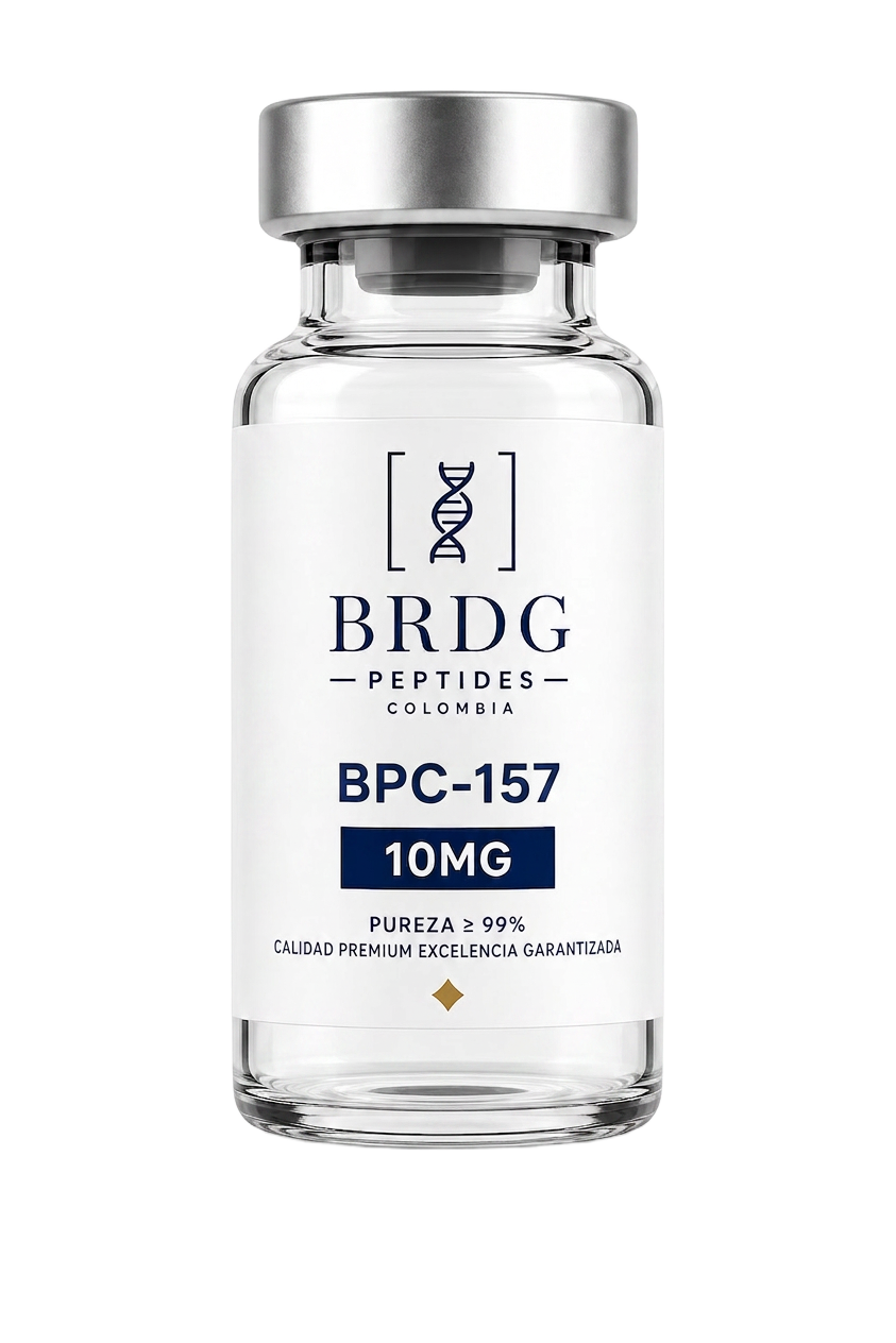 Frasco BPC-157 10 mg — Bridge Peptides Colombia