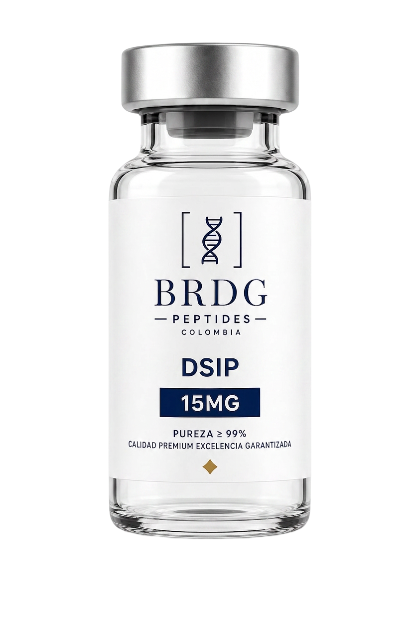 Frasco DSIP 15 mg — Bridge Peptides Colombia
