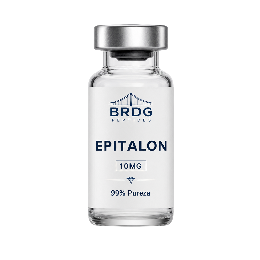 Frasco Epitalon 10 mg — Bridge Peptides Colombia