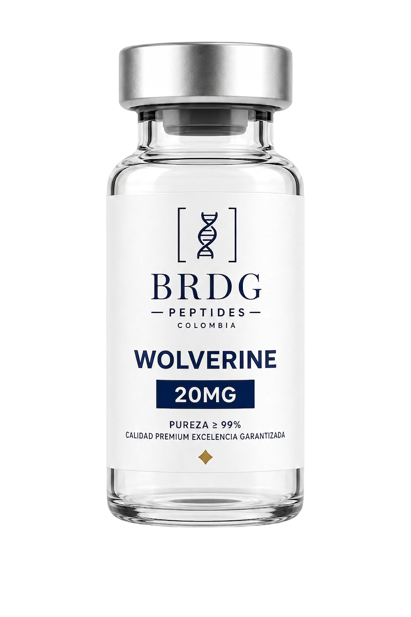 Frasco Wolverine 20 mg — Bridge Peptides Colombia